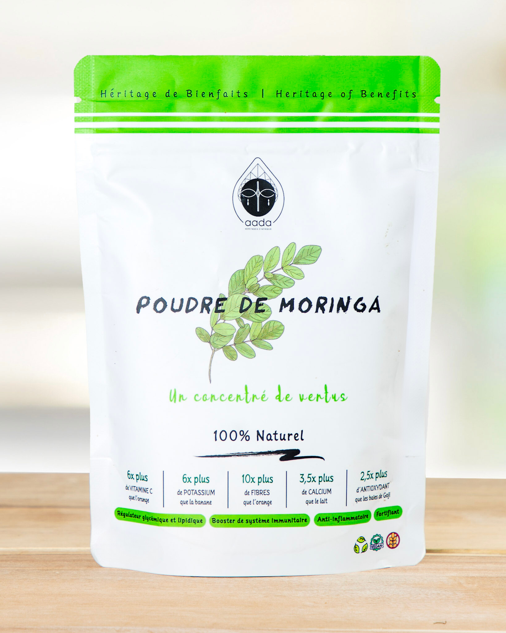 Poudre De Mûrier Anti-Âge Dynamisante - Origine France - Produit Neuf - Soin Naturel